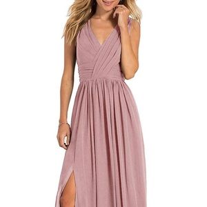 Dusty Rose Bridemaid Dress NWOT SIZE 14 Chiffon